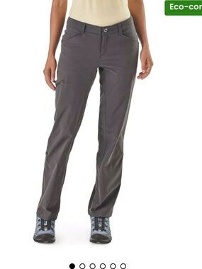 PATAGONIA Quandary Stretch DWR Finish‎ Gray Women's Pants  Sz 8